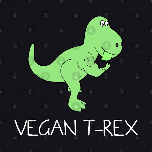 Vegan T-Rex by Danielle